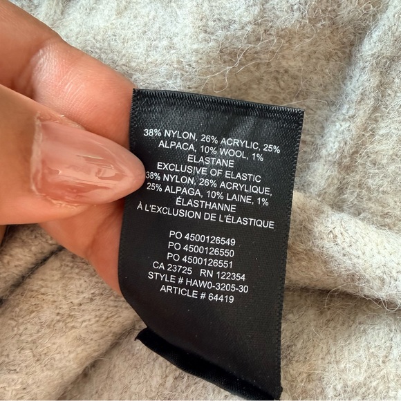 Aritzia The Group Babaton wool alpaca sweater size s - Picture 8 of 9